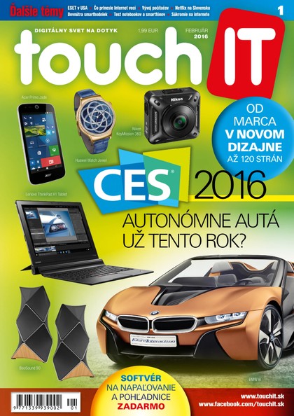 E-magazín TouchIT 1/2016 - TouchIT