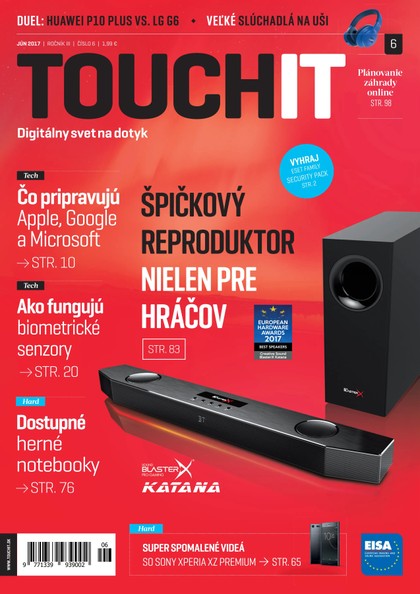 E-magazín TouchIT 6/2017 - TouchIT