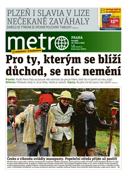 E-magazín METRO - 20.2.2023 - MAFRA, a.s.