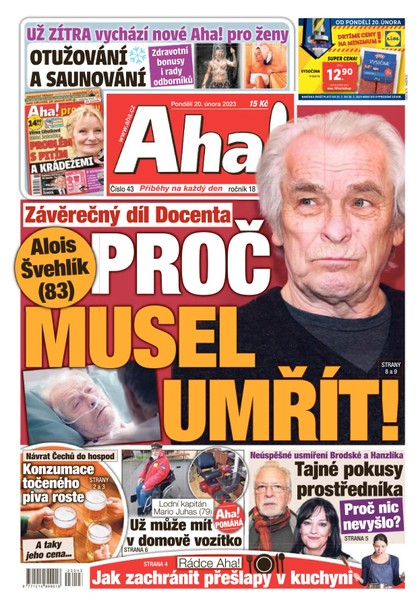 E-magazín AHA! - 20.2.2023 - CZECH NEWS CENTER a. s.