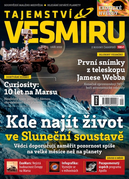 E-magazín Tajemství Vesmíru 9/2022 - Extra Publishing, s. r. o.