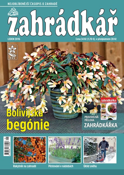 E-magazín Zahrádkář 1/2016 - Zahrádkář