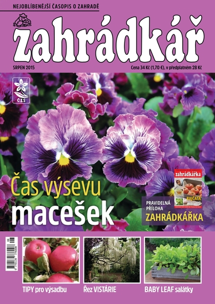 E-magazín Zahrádkář 8/2015 - Zahrádkář