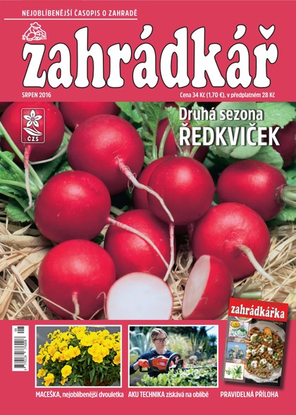 E-magazín Zahrádkář 8/2016 - Zahrádkář