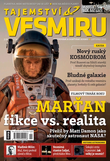 E-magazín Tajemství Vesmíru 11/2015 - Extra Publishing, s. r. o.