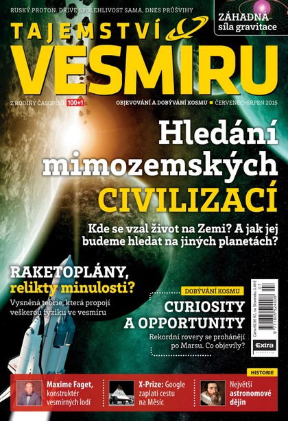 E-magazín Tajemství Vesmíru 7-8/2015 - Extra Publishing, s. r. o.
