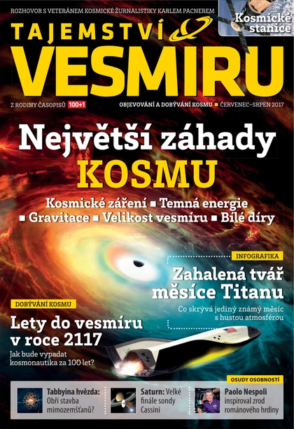 E-magazín Tajemství Vesmíru 7-8/2017 - Extra Publishing, s. r. o.
