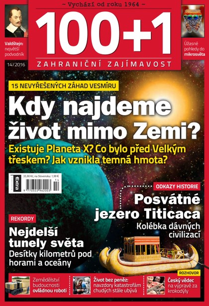 E-magazín 100+1 zahraniční zajímavost 14/2016 - Extra Publishing, s. r. o.
