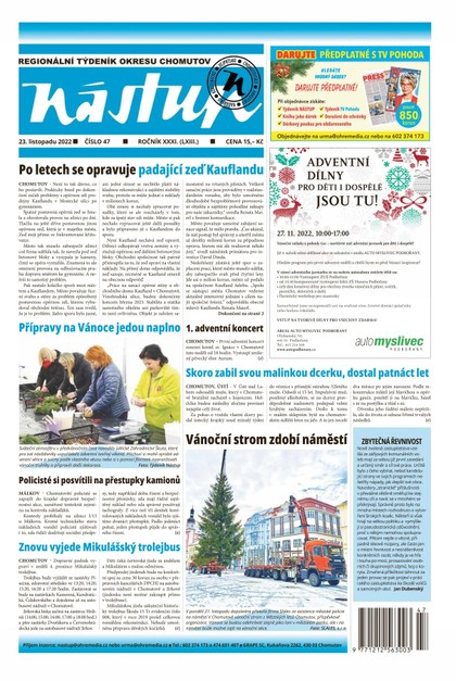 E-magazín Nástup 47/2022 - Ohře Media