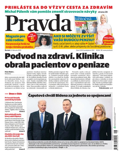 E-magazín Denník Pravda 23. 2. 2023 - OUR MEDIA SR a. s.