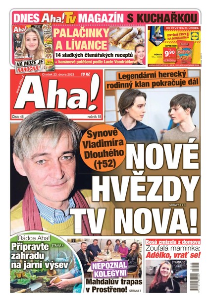 E-magazín AHA! - 23.2.2023 - CZECH NEWS CENTER a. s.