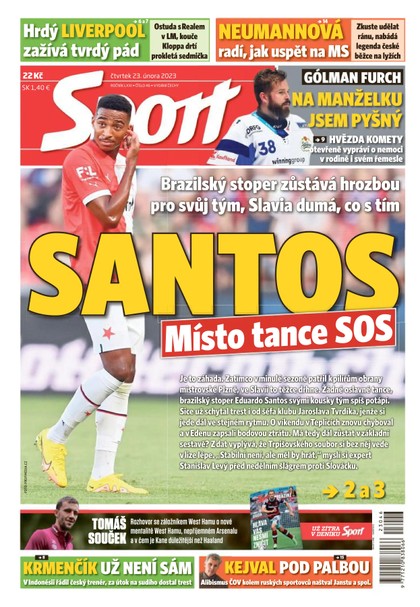 E-magazín Sport - 23.2.2023 - CZECH NEWS CENTER a. s.