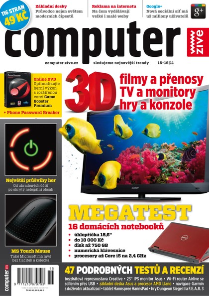 E-magazín COMPUTER 15-16/2011 - CZECH NEWS CENTER a. s.