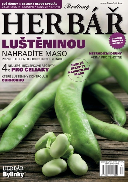 E-magazín HERBÁŘ  - 12/2014 - Luštěninou nahradíte maso - BYLINKY REVUE, s. r. o.