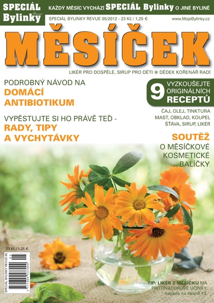 E-magazín HERBÁŘ  - 5/2012 - Měsíček - BYLINKY REVUE, s. r. o.