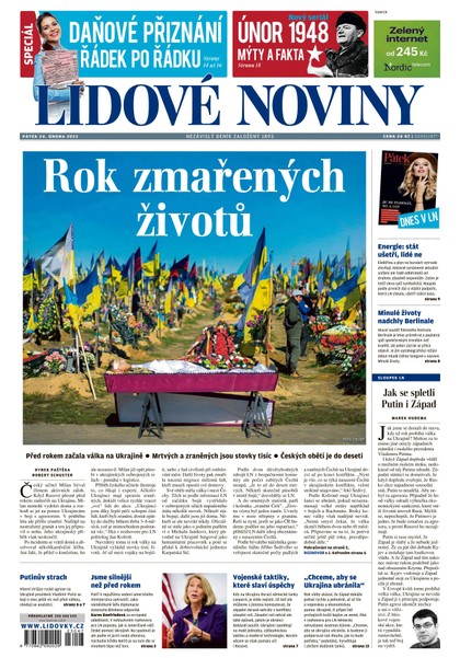 E-magazín LN - 24.2.2023 - MAFRA, a.s.