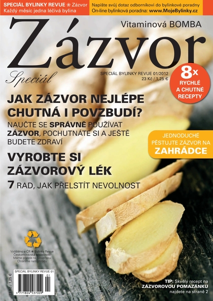 E-magazín HERBÁŘ  - 1/2012 - Zázvor - BYLINKY REVUE, s. r. o.