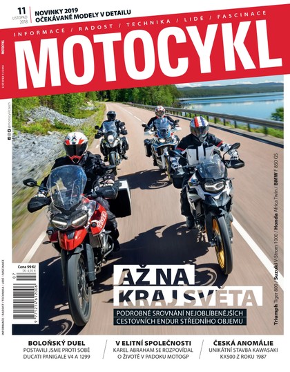 E-magazín MOTOCYKL - 11/2018 - Petrolhead Media s.r.o. 