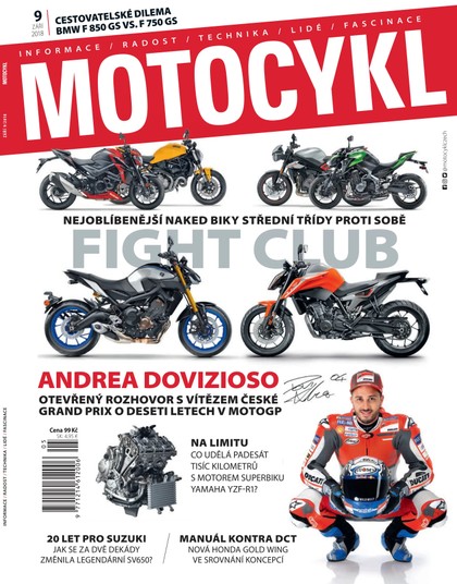E-magazín MOTOCYKL - 9/2018 - Petrolhead Media s.r.o. 
