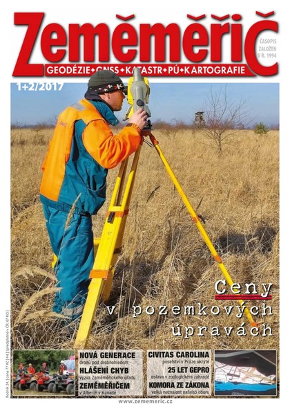 E-magazín Svazané časopisy Zeměměřič po ročnících  Zeměměřič ročník 2017 - Klaudian