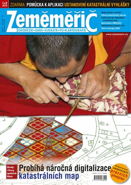 E-magazín Svazané časopisy Zeměměřič po ročnících Zeměměřič ročník 2010 - Klaudian
