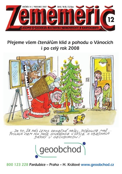 E-magazín Zeměměřič Zeměměřič 12/2007 - Klaudian