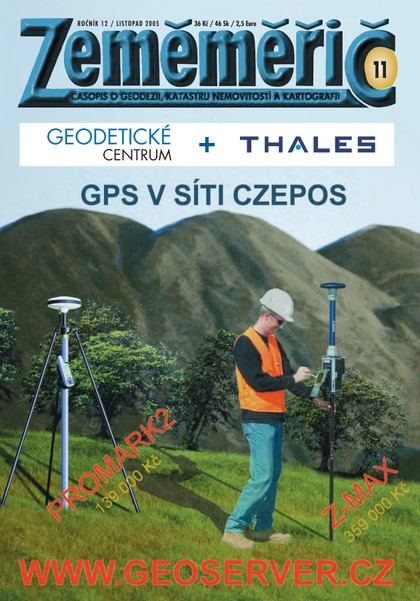 E-magazín Zeměměřič Zeměměřič 11/2005 - Klaudian