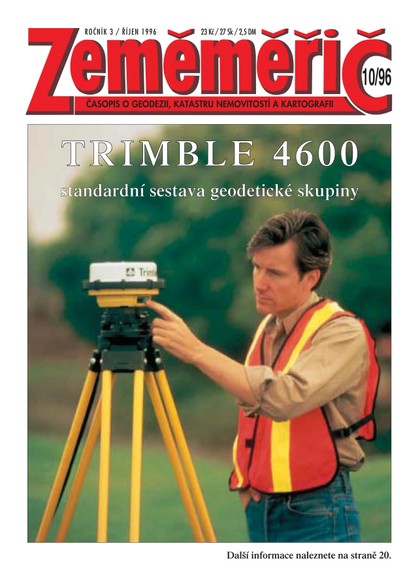 E-magazín Zeměměřič Zeměměřič 10/1996 - Klaudian