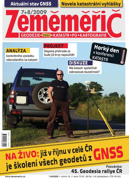 E-magazín Zeměměřič Zeměměřič 7+8/2009 - Klaudian