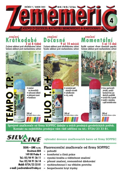 E-magazín Zeměměřič Zeměměřič 4/2002 - Klaudian