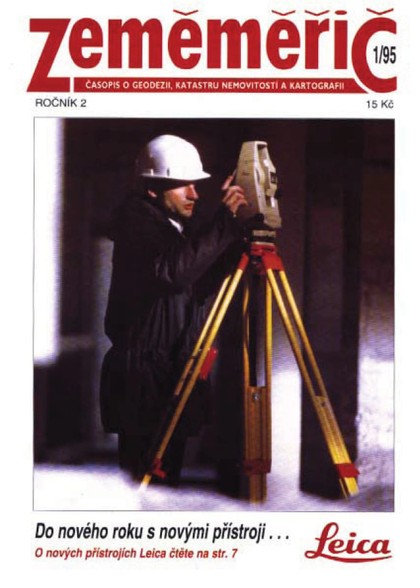 E-magazín Zeměměřič Zeměměřič 1/1995 - Klaudian