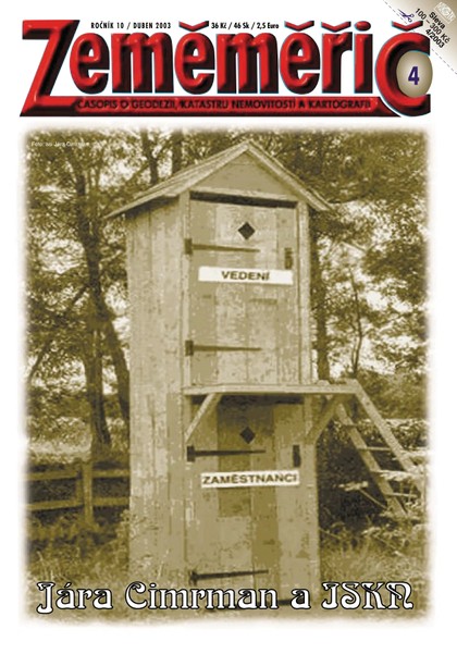 E-magazín Zeměměřič Zeměměřič 4/2003 - Klaudian