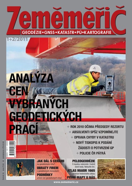 E-magazín Zeměměřič Zeměměřič 1+2/2011 - Klaudian