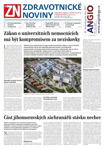 E-magazín Ze Zdravotnictví 8/2017 - A 11 s.r.o.