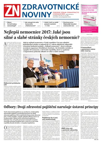 E-magazín Ze Zdravotnictví 50/2017 - A 11 s.r.o.