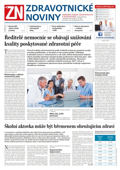 E-magazín Ze Zdravotnictví 36/2017 - A 11 s.r.o.