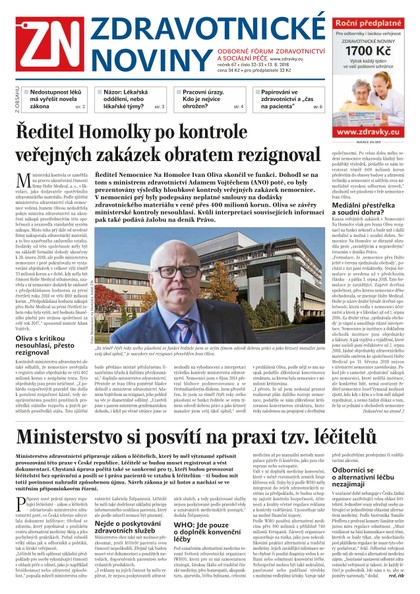 E-magazín Ze Zdravotnictví 32/2018 - A 11 s.r.o.