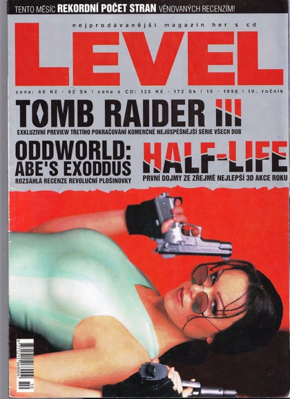 E-magazín Level ARCHIV (LEVEL 45 - ŘÍJEN 1998) - Naked Dog s.r.o.