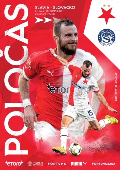 E-magazín Poločas 2022/23 č.17 Slavia - Slovácko - SK Slavia Praha