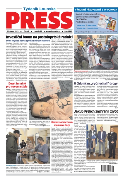 E-magazín Lounský Press 08/23 - Ohře Media
