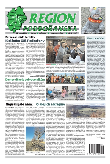 E-magazín Region Podbořanska 08/23 - Ohře Media