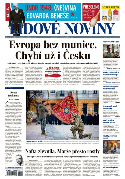 E-magazín LN - 25.2.2023 - MAFRA, a.s.