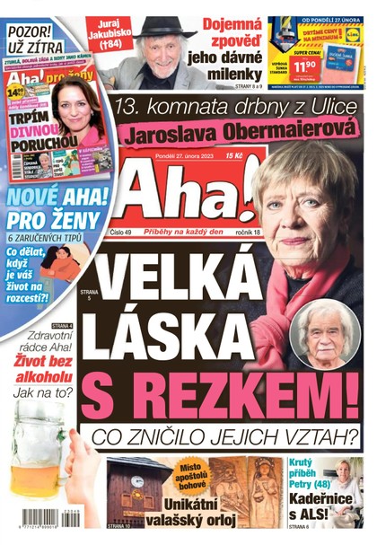 E-magazín AHA! - 27.2.2023 - CZECH NEWS CENTER a. s.