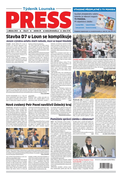 E-magazín Lounský Press 09/23 - Ohře Media