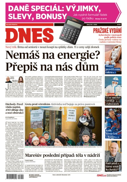 E-magazín MF DNES - 28.2.2023 - MAFRA, a.s.