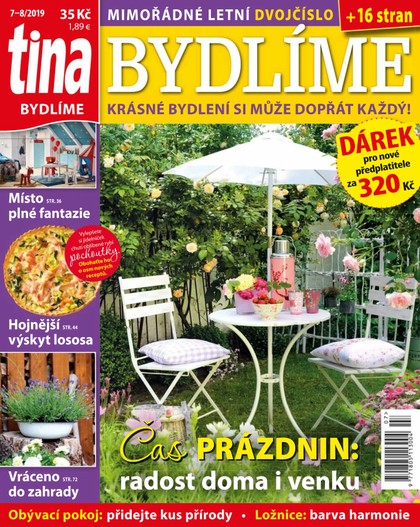 E-magazín Tina bydlíme - 07+08/2019 - MAFRA, a.s.
