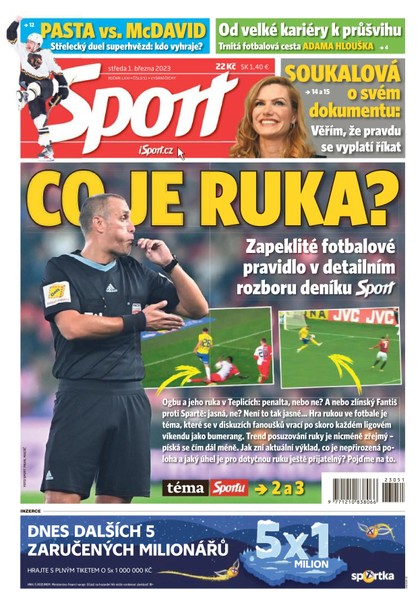 E-magazín Sport - 1.3.2023 - CZECH NEWS CENTER a. s.