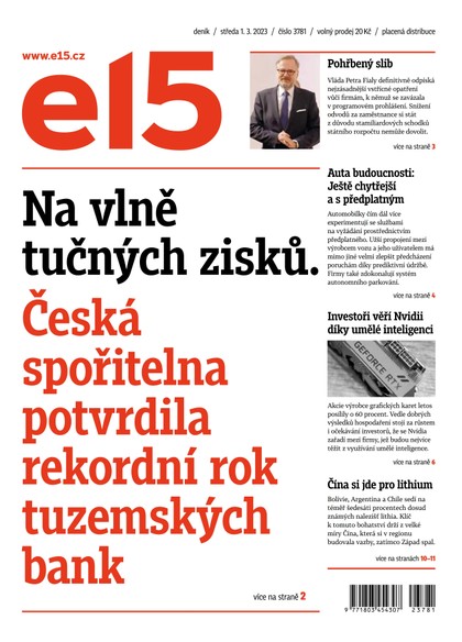 E-magazín E15 - 1.3.2023 - CZECH NEWS CENTER a. s.