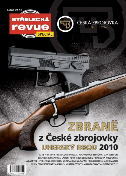E-magazín Střelecká revue Speciál - Zbraně CZUB - Extra Publishing, s. r. o.
