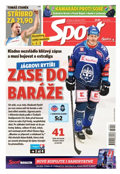 E-magazín Sport - 4.3.2023 - CZECH NEWS CENTER a. s.